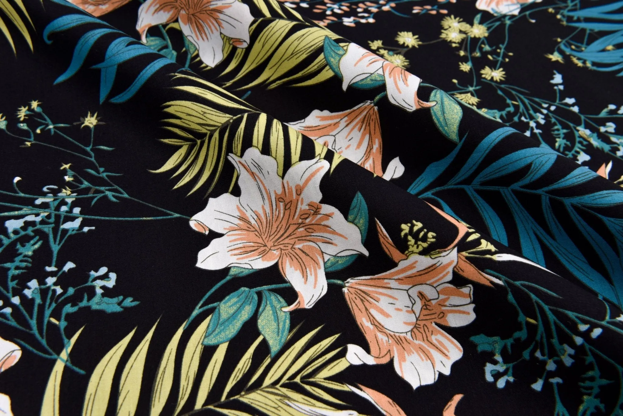 100% Cotton Loom Line Tiger Lily  Fabric - 192