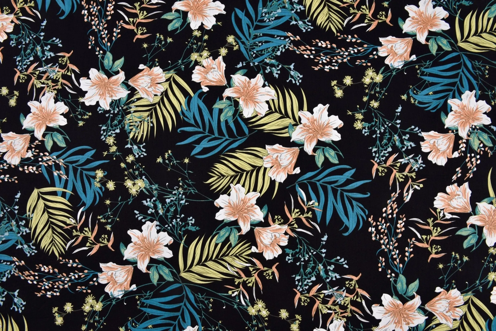 100% Cotton Loom Line Tiger Lily  Fabric - 192