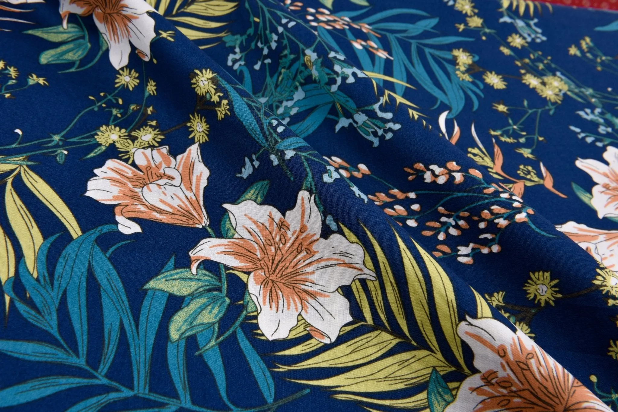 100% Cotton Loom Line Tiger Lily  Fabric - 192