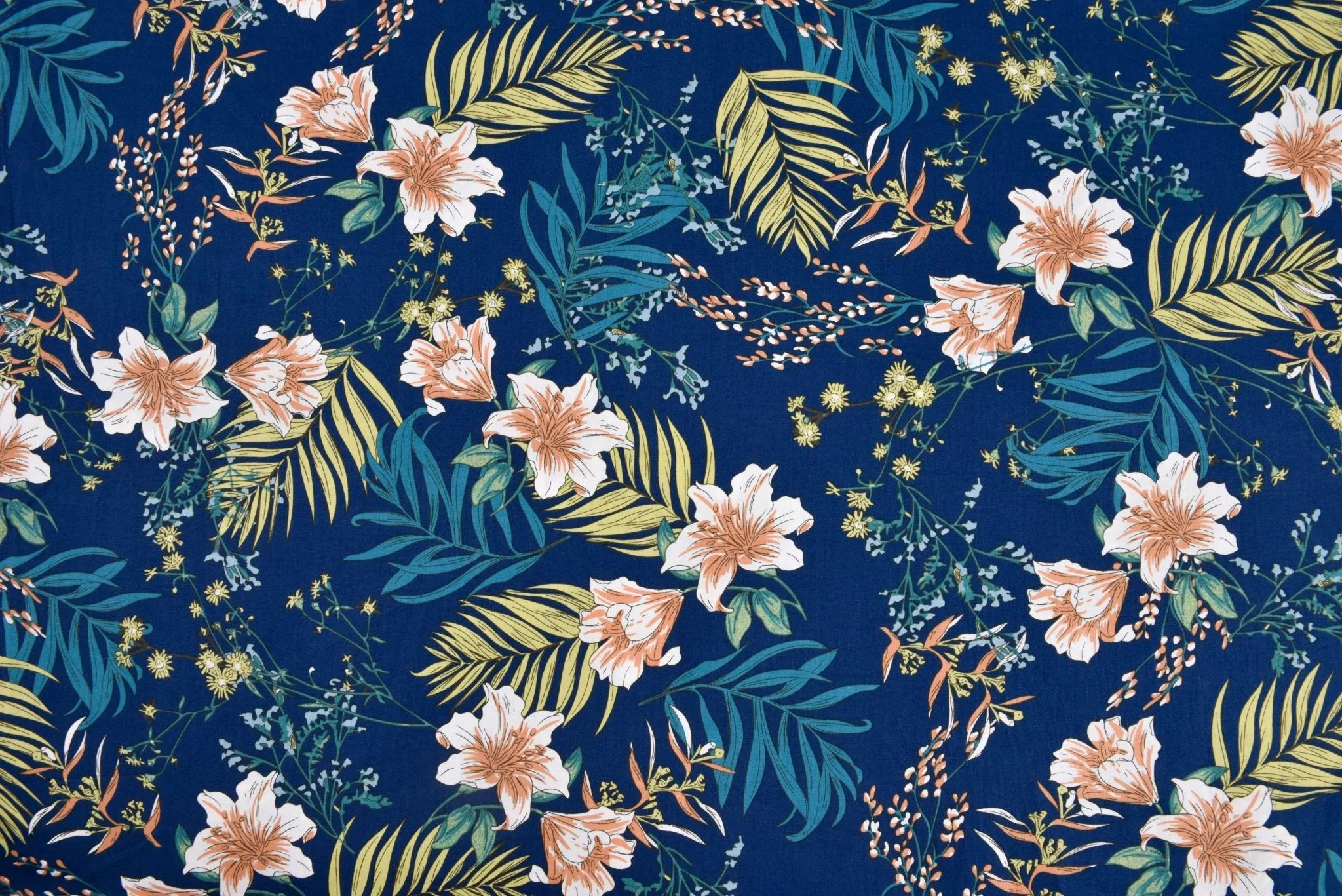 100% Cotton Loom Line Tiger Lily  Fabric - 192