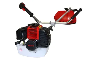 Aegon Brush Cutter 2 Stroke 52cc Side Pack Crop Cutter Machine | Farm Weeding | Fuel Grass Trimmer (Manual Feed)