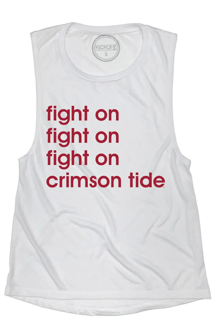 Alabama Anthem Muscle Tank