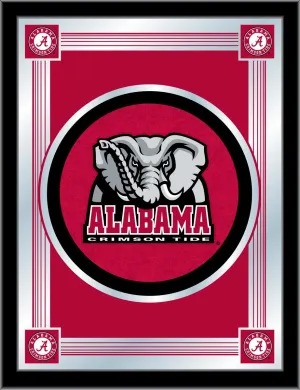 Alabama Crimson Tide Holland Bar Stool Co. Elephant Logo Mirror (17" x 22")