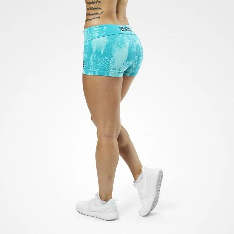 Better Bodies Gracie Hotpants - Aqua Print