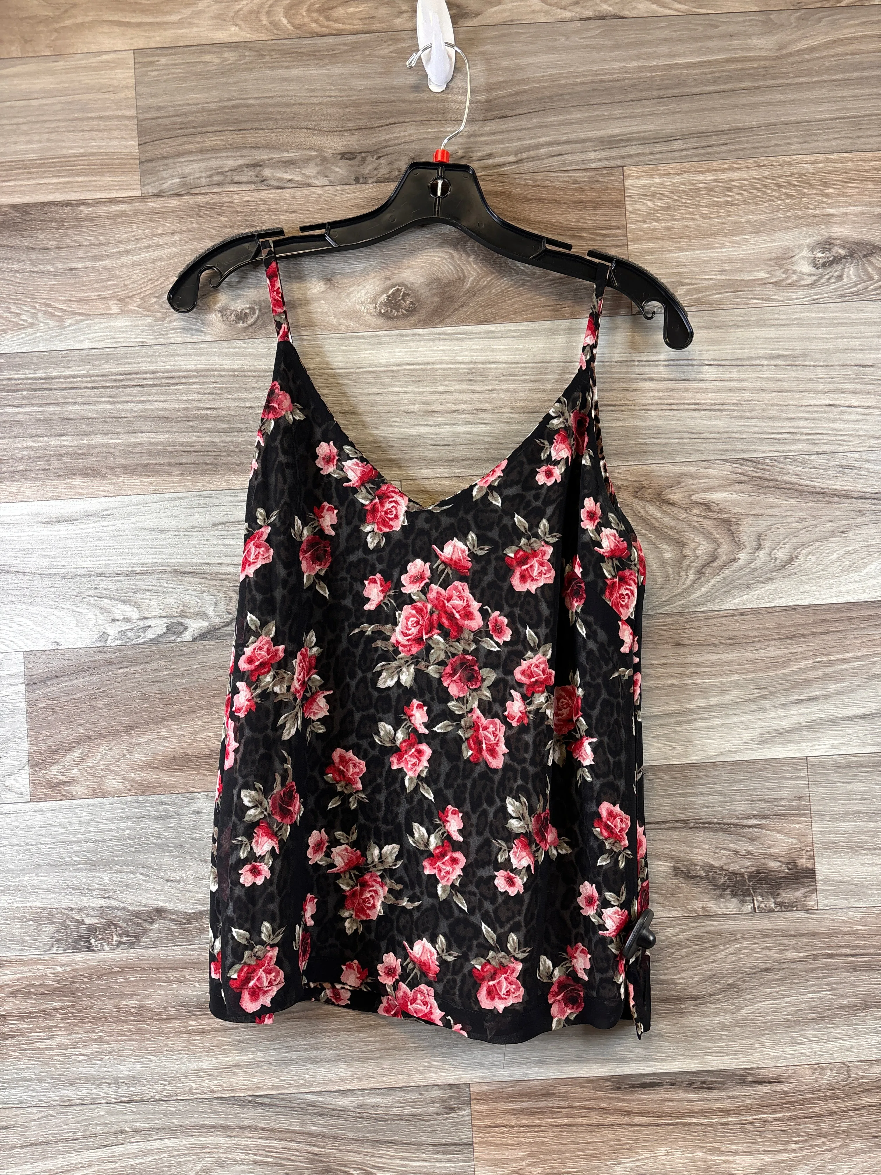 Black & Red Top Cami White House Black Market, Size Xs