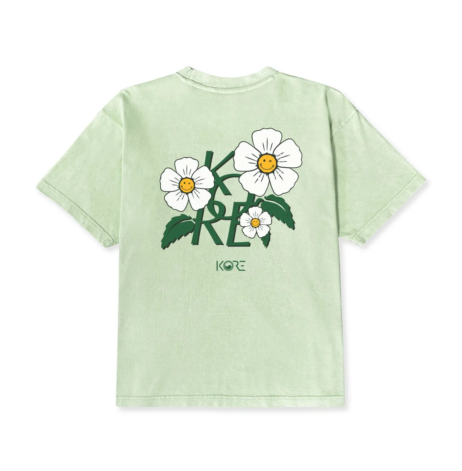 BLOOM TEE (LIGHT GREEN)