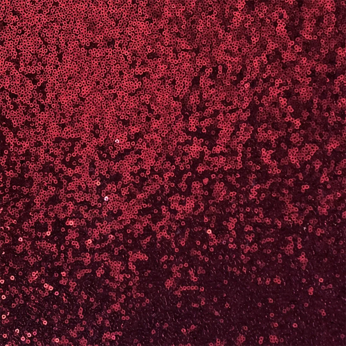 Burgundy Mini Disc All Over Sequin Nylon Mesh Fabric