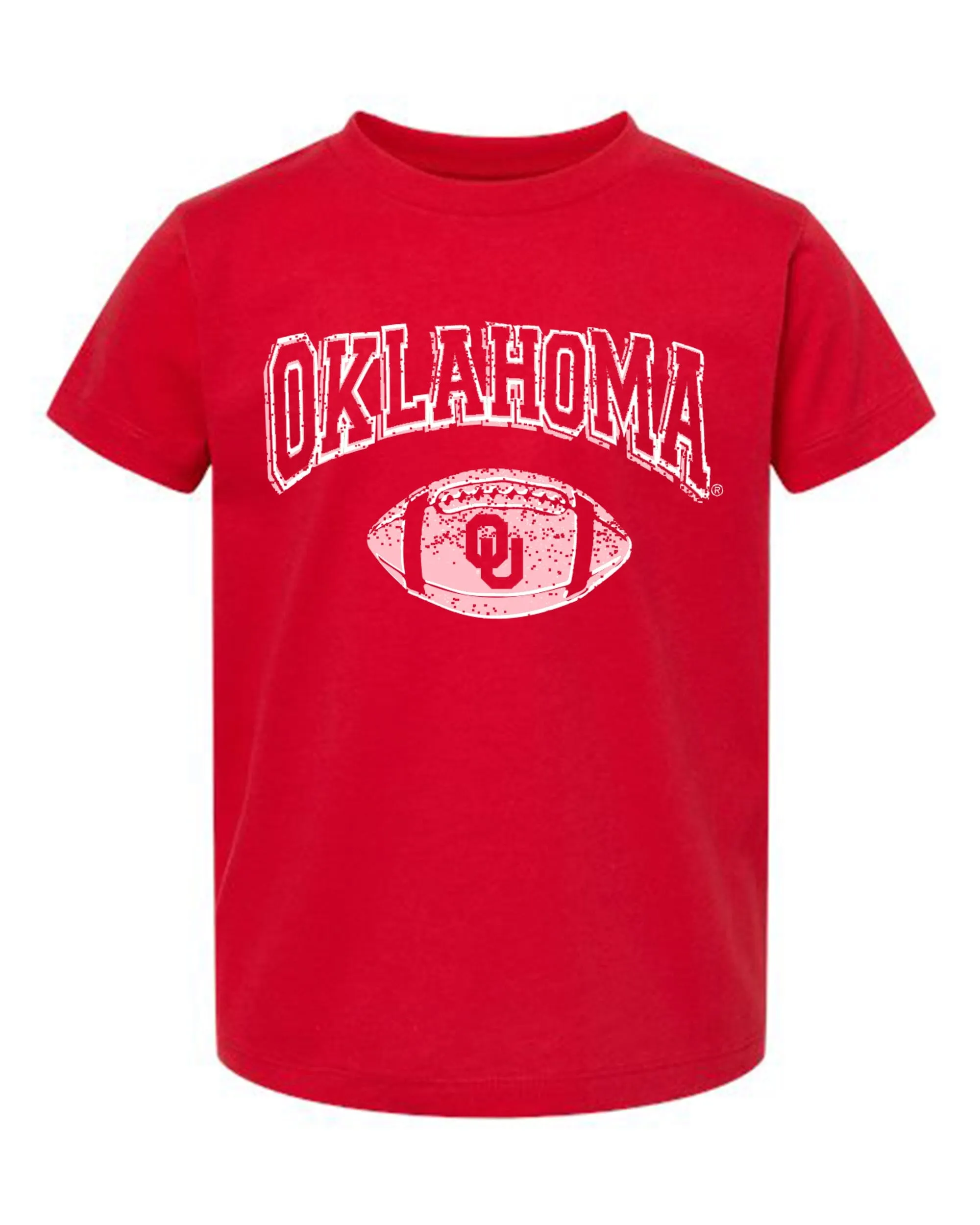 Children's OU Wonka Football Crimson Tee