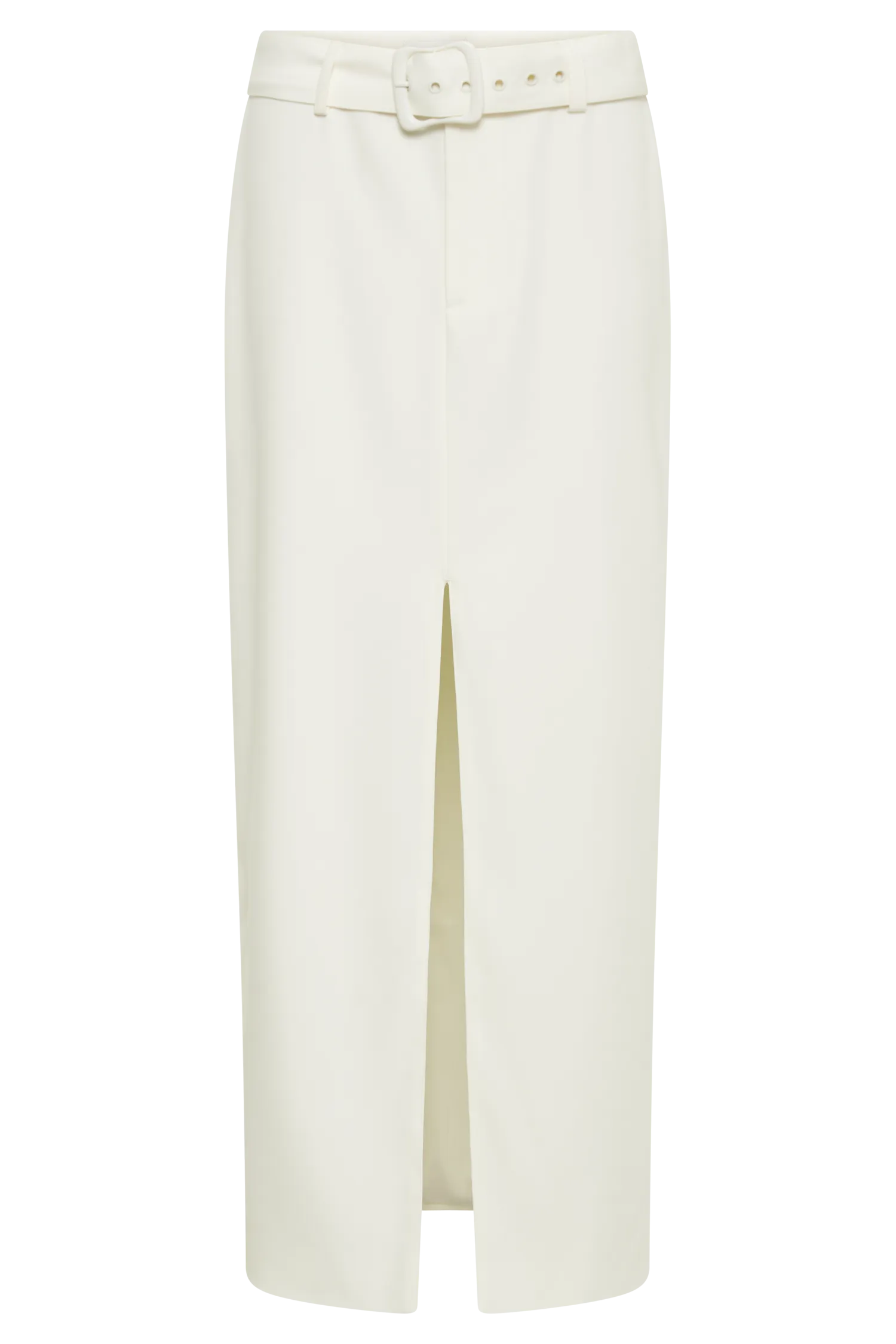 Daria Suiting Midi Skirt - Ivory