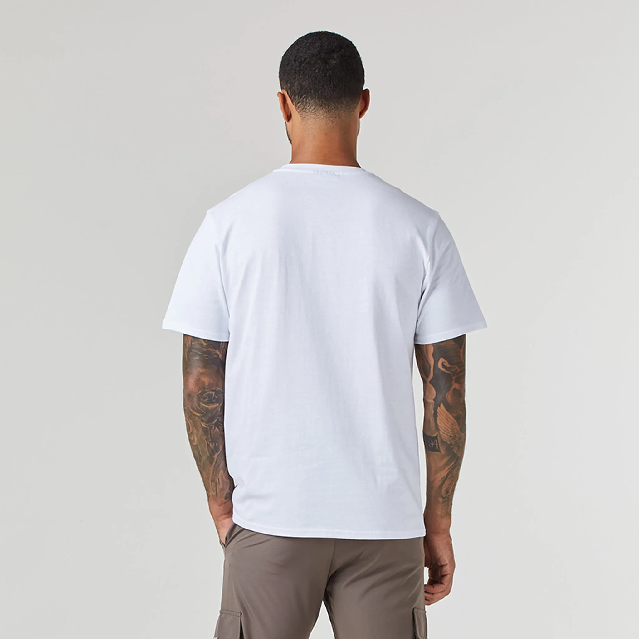 Deluxe Script T-Shirt | White