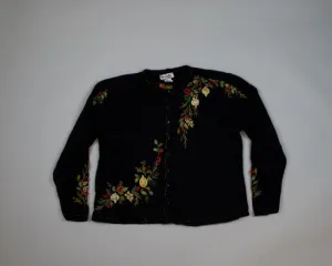 Fantastic Floral-Medium Christmas Sweater