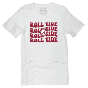 Groovy Gal Short Sleeve T-shirt in University of Alabama