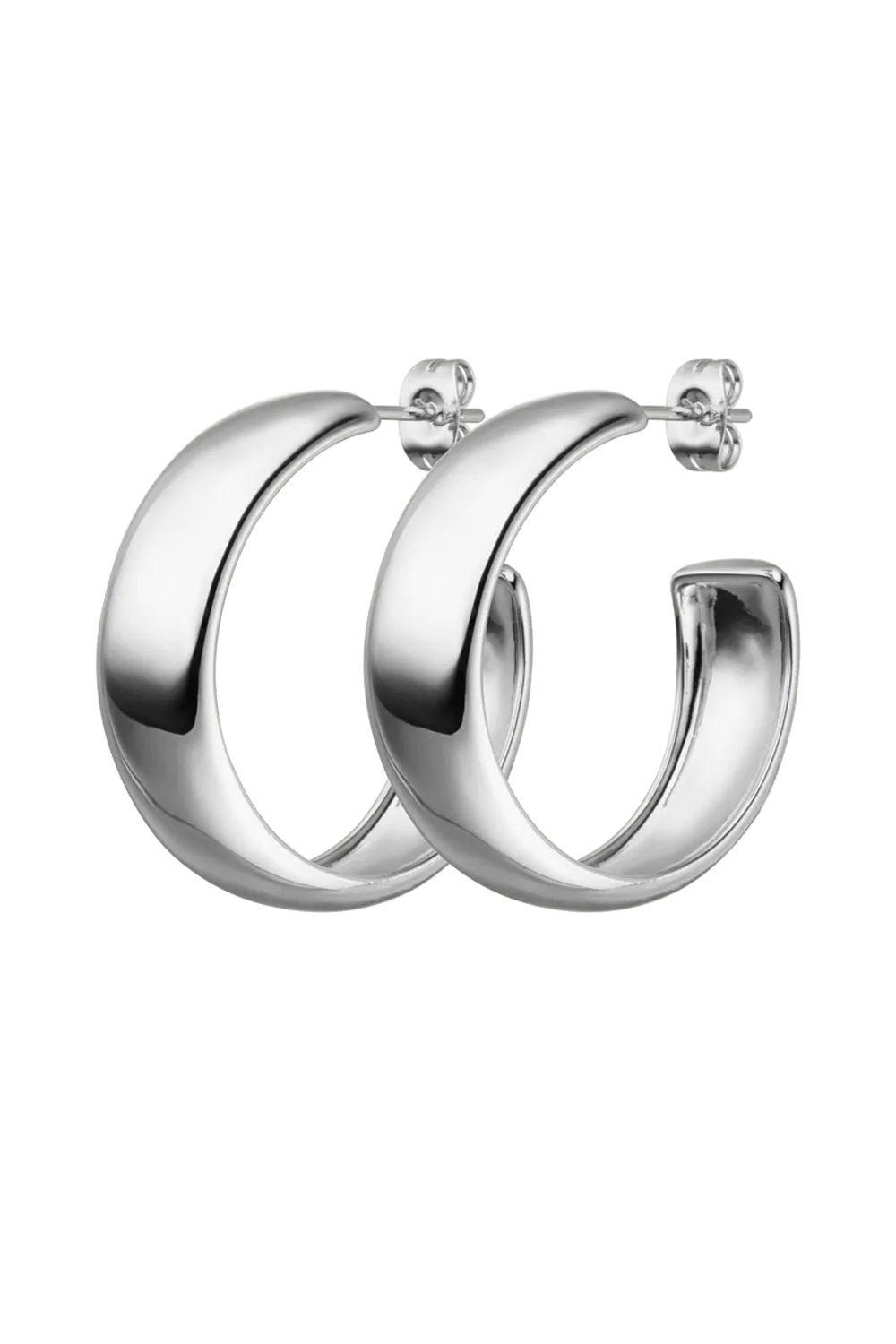 Lola Hoops Silver