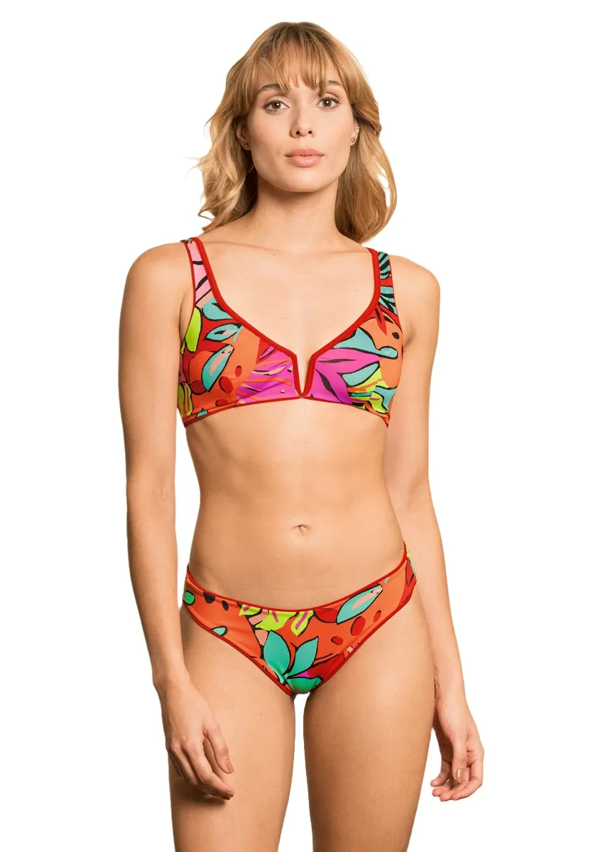 Maaji Crimson Victory Underwire Bikini Top