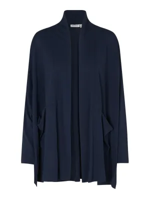 Masai Joette knitted cardigan, navy blue