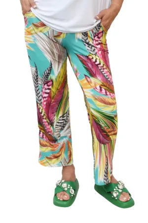 Pantalon 7/8 "FEATHERS"  -PC592 | Pants 7/8  "FEATHERS" -PC592