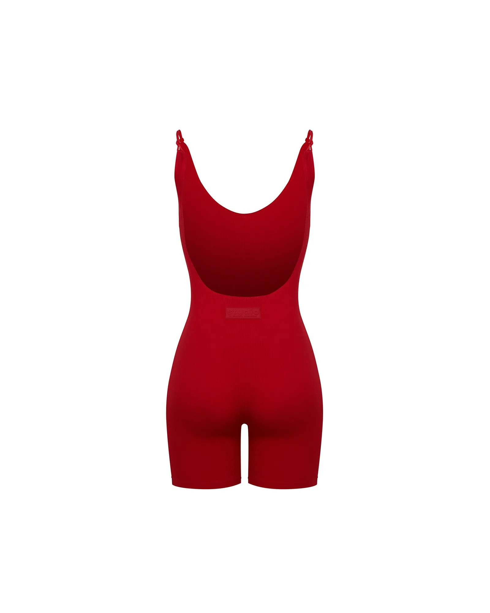 Ribbed Cotton Playsuit