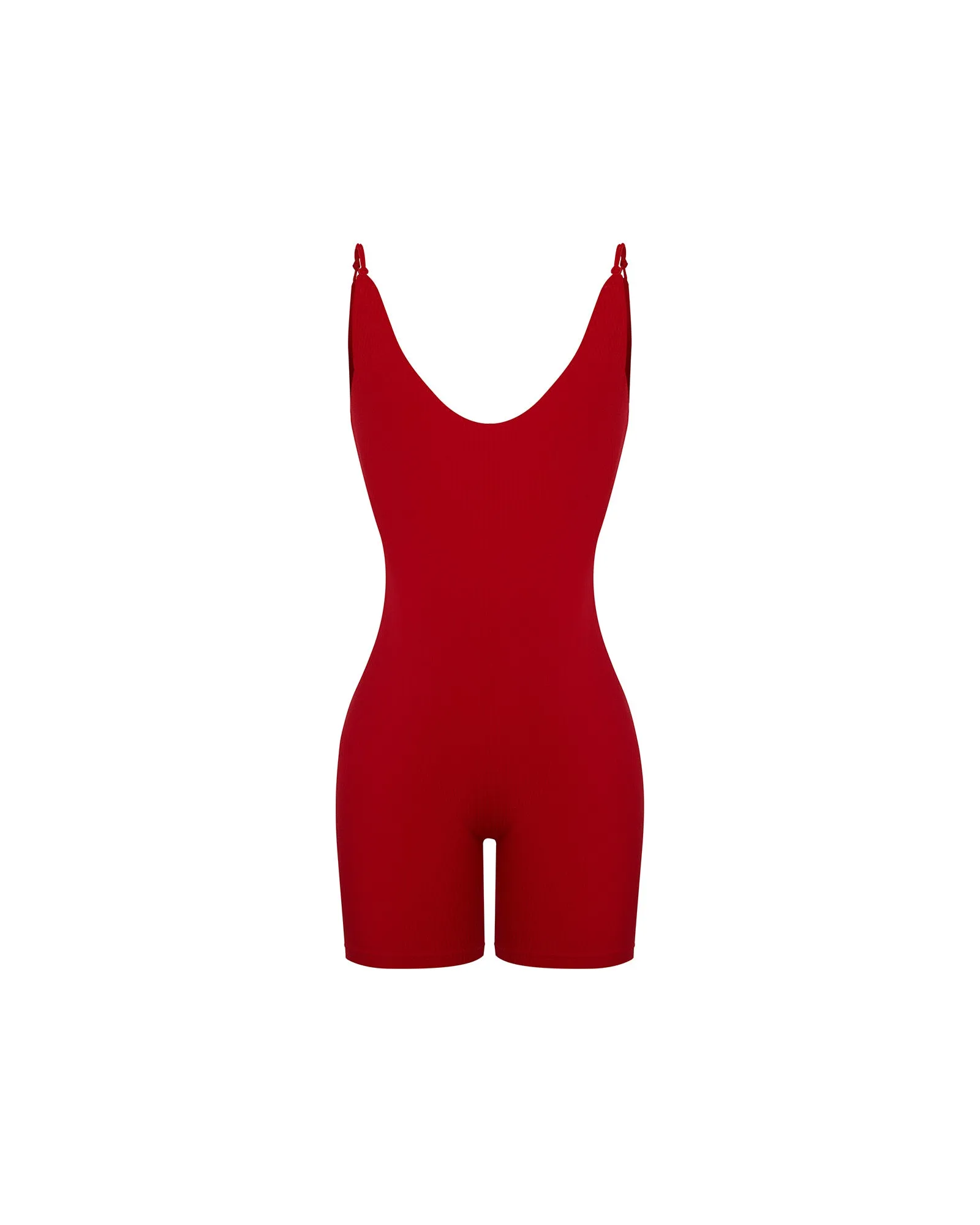 Ribbed Cotton Playsuit